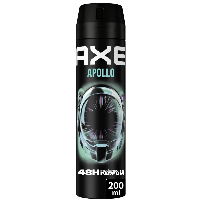 Axe Déodorant pour homme Apollo 48h fraîcheur et parfum le spray de 200ml