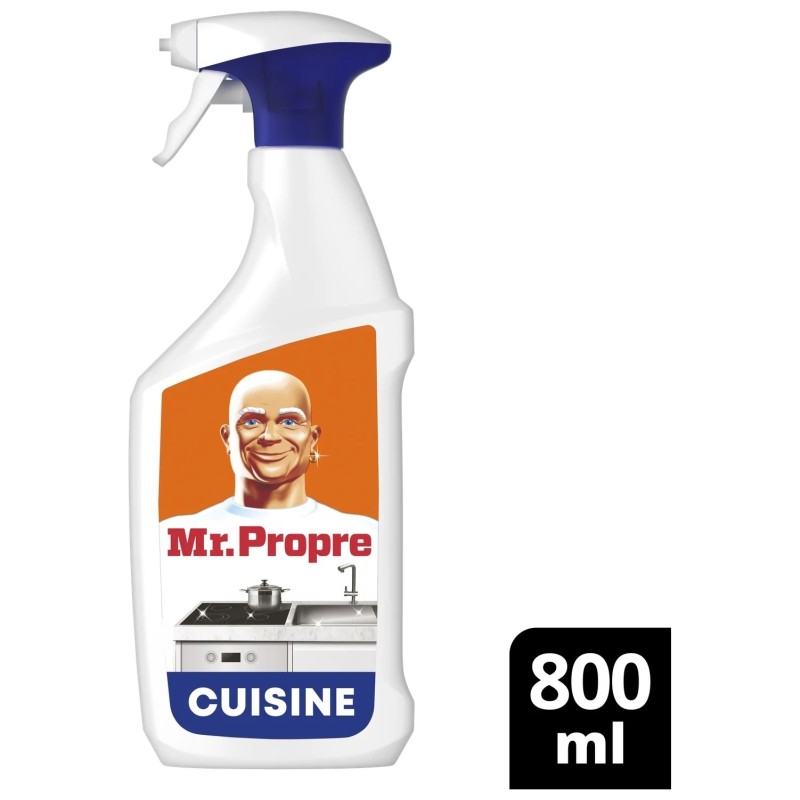 Mr Propre Spray Dégraissant Cuisine - Mandarine - 800ml