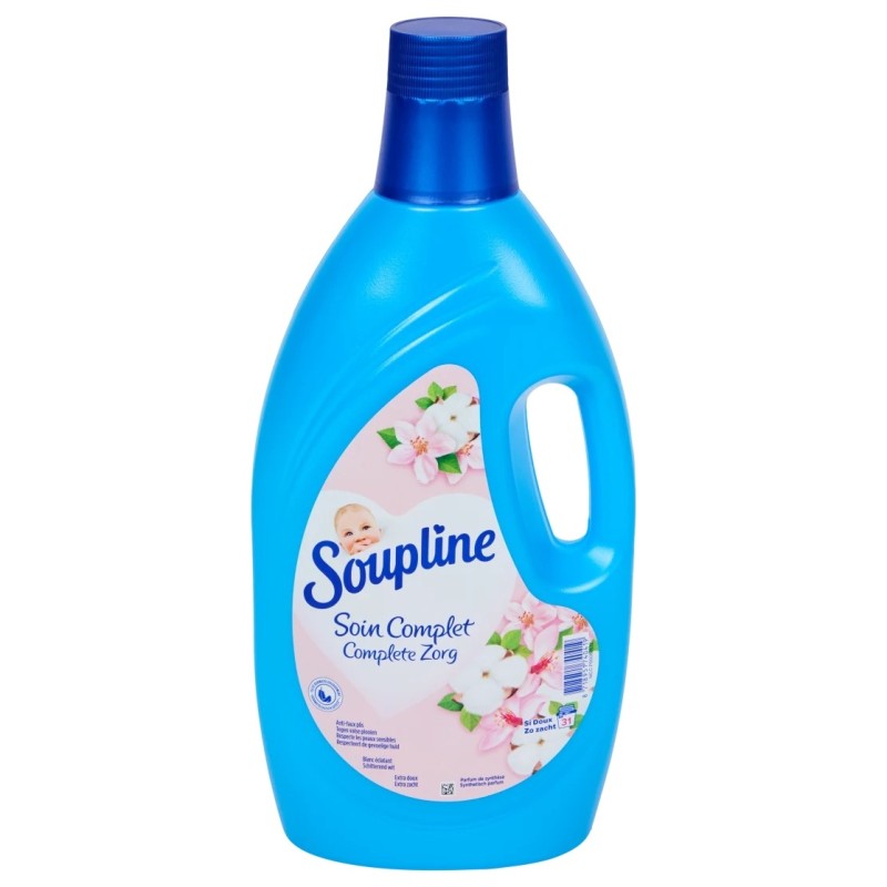 Soupline Soin Complet Adoucissant Linge Peau Sensible - 1.85l