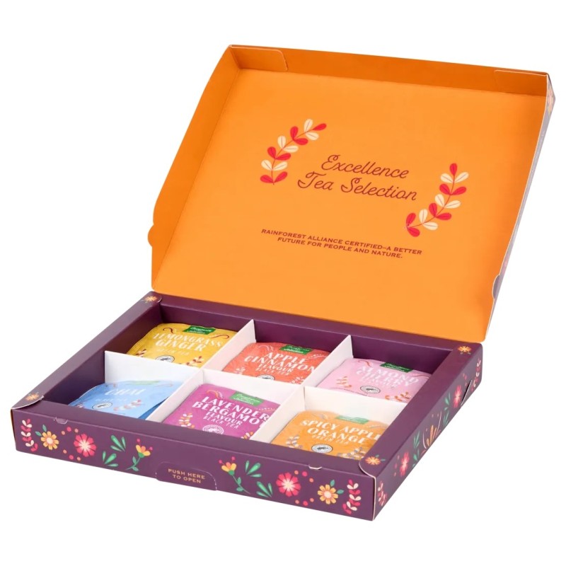 Pure Ceylon Green And Black Tea Gift Set - 6 Flavors - 36g