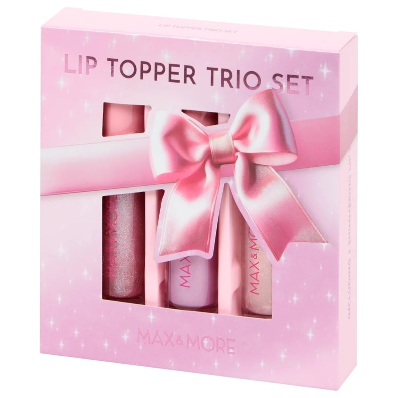 Max & More ملمع شفاه شفاف - 3x4.2مل