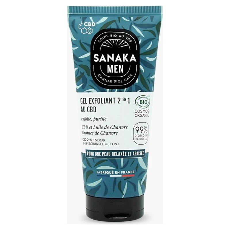 Sanaka Bio 2-In-1 Exfoliating Gel With Cbd - 150ml