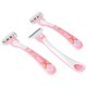 Gillette Venus Treasures ماكينة حلاقة 3 شفرات للنساء - الألوفيرا - مزخرفة - 3 قطع