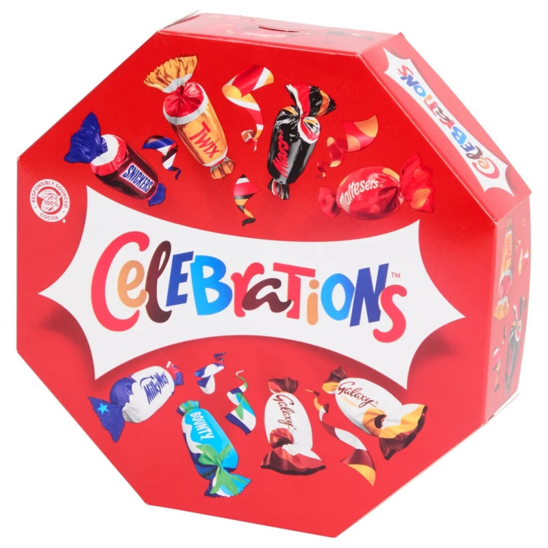 Mars Celebrations Boîte de Chocolats Assortis - 269g