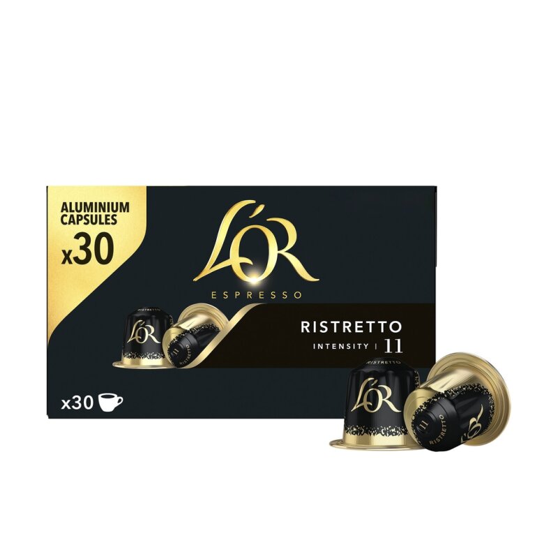 L'Or Espresso Ristretto Capsule Café - Intensité 11 - Compatible Nespresso - 30 Capsules