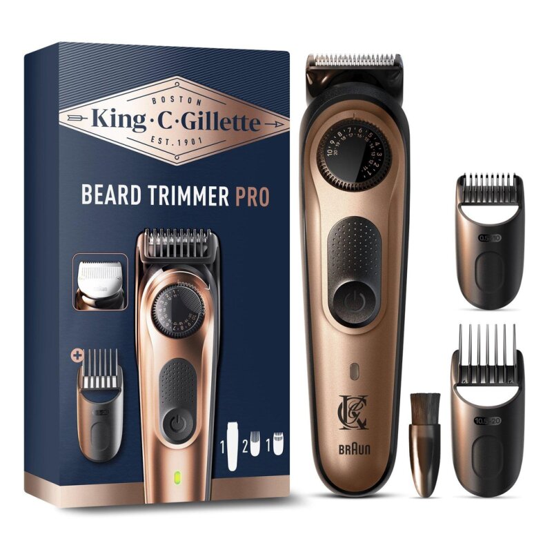 Gillette King C Pro ماكينة حلاقة اللحية - 1 قطعة