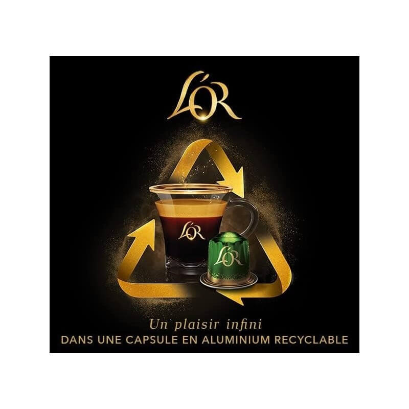 L'Or Espresso Supremo Capsules Café Intensité 10 - Compatibles Nespresso - 50 Capsules