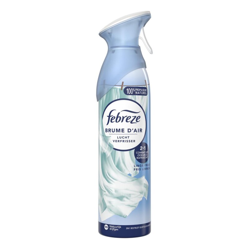 Febreze لانج فريش معطر جو برائحة الغسيل الطازج - 185 مل
