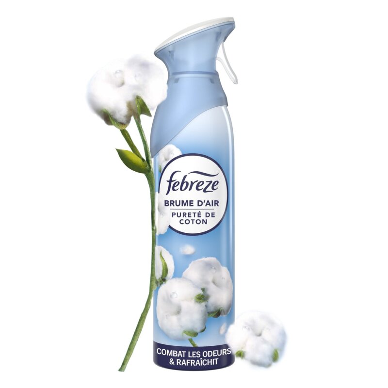 Febreze Pureté de Coton Spray Désodorisant - 185ml