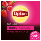 Lipton Black Tea Red Fruits - Strawberry From France - 20 Bags