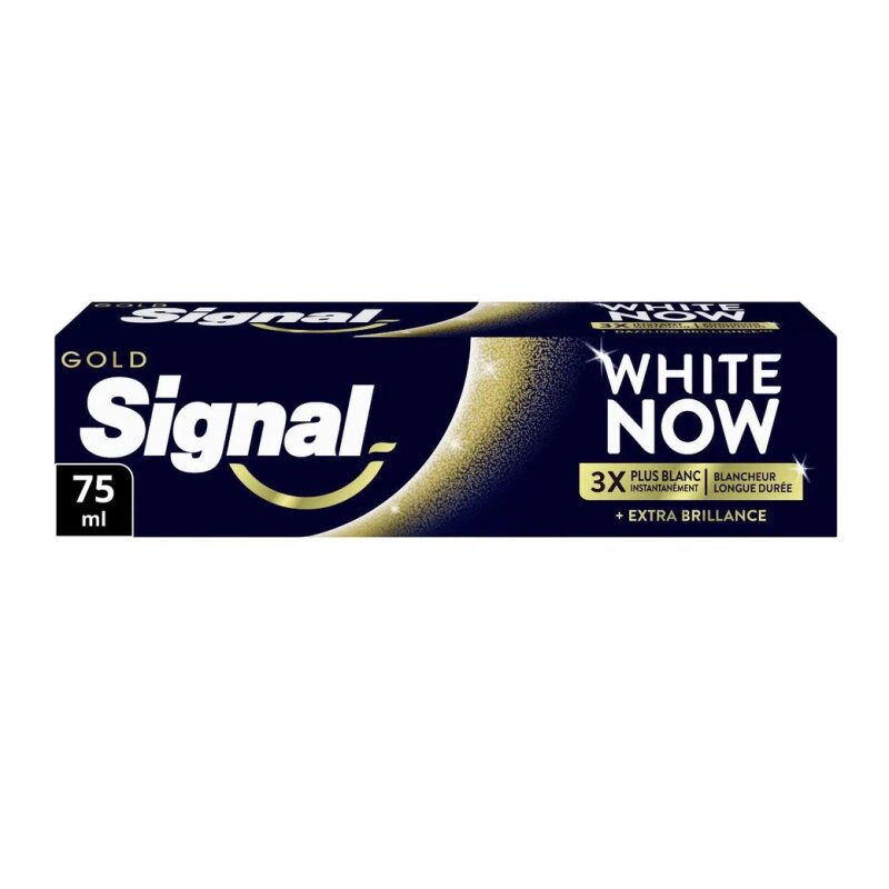 Signal White Now Gold Dentifrice Blanchissant - 75ml